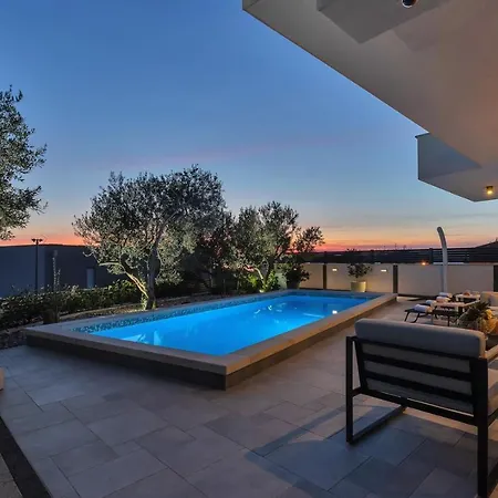 Villa Festina Lente A Luxury In Makarska, Heated Pool *