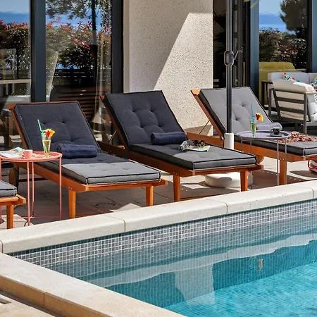 Festina Lente A Luxury In Makarska, Heated Pool Willa