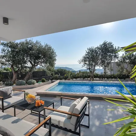 Festina Lente A Luxury In Makarska, Heated Pool Villa