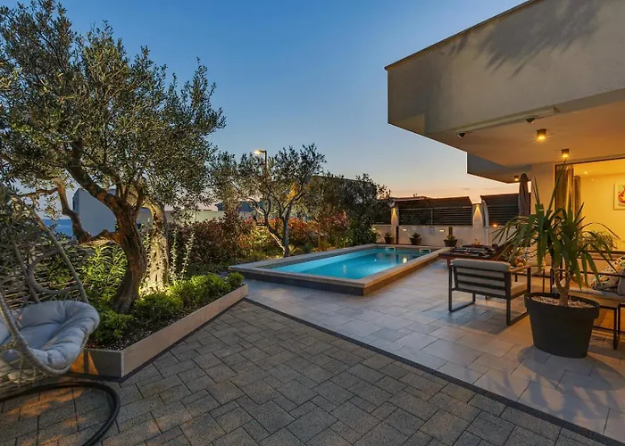 Villa Festina Lente A Luxury In Makarska, Heated Pool *